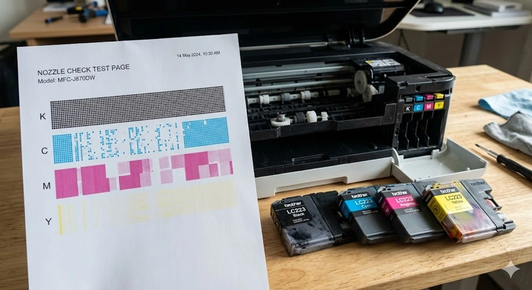 troubleshooting a printer not printing in color with step-by-step diagnostic guide