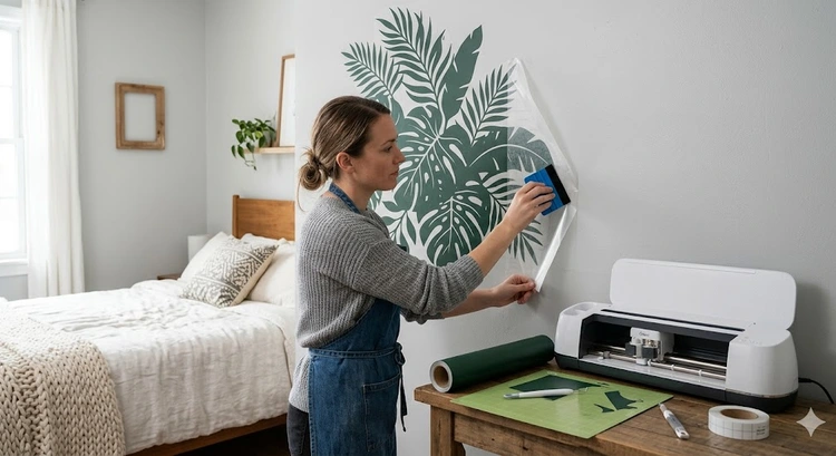How to Make Vinyl Wall Decals for Home Decor