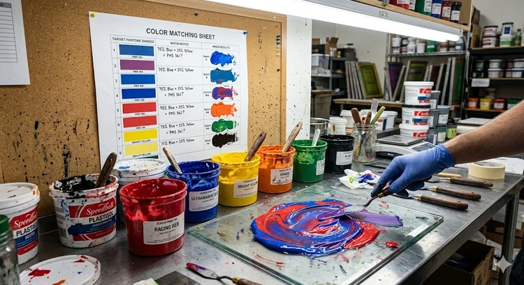 How to Mix and Match Screen Printing Ink Colors