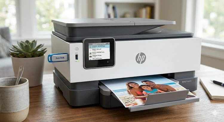 How to Print from a USB Drive to a Printer