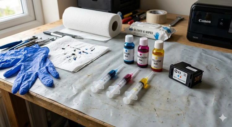 How to Refill Ink Cartridges at Home