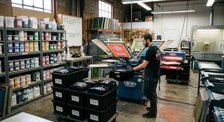 How to Scale Your Screen Printing Business from Home to Shop