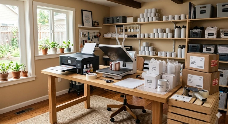 How to Start a Sublimation Business from Home