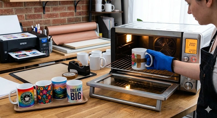 How to Sublimate on Mugs Without a Mug Press