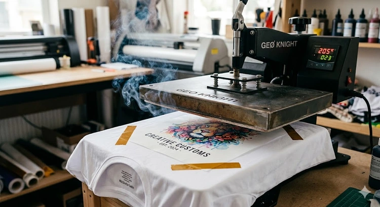 How to Use a Heat Press for Sublimation Printing