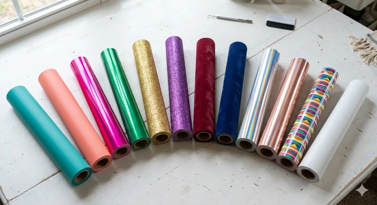 HTV Vinyl Types Explained: Which One Should You Use?