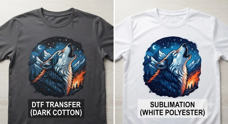 DTF Printing vs Sublimation: Which Is Right for You?