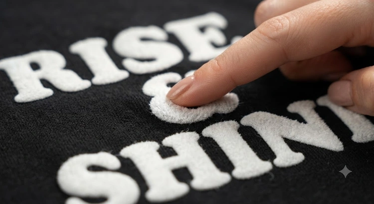 Flock Printing on T-Shirts: What It Is and How to Get a Velvet Finish