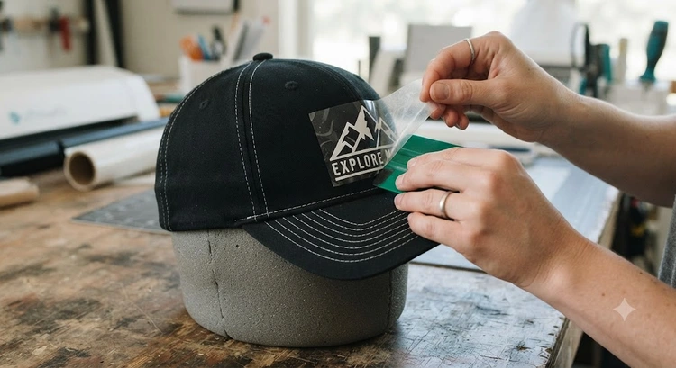 How to Apply Vinyl to a Hat or Baseball Cap Without Wrinkles