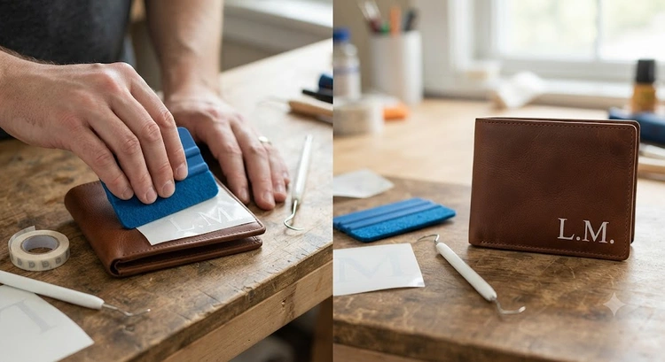 How to Apply Vinyl to Leather Without Peeling