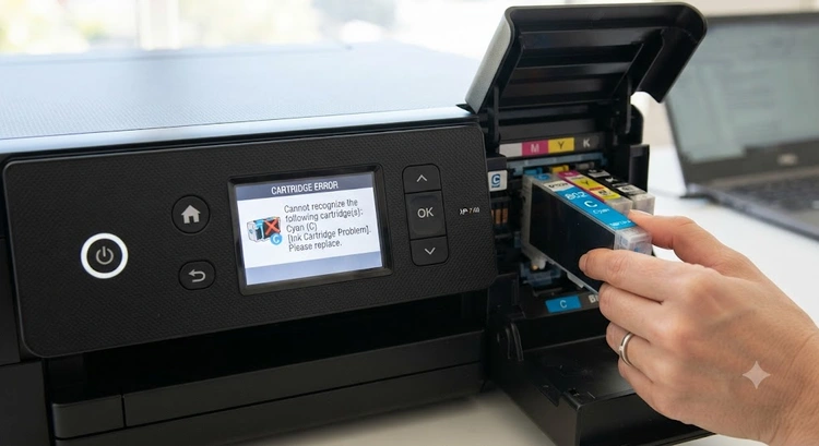 How to Fix a Printer That Won't Recognize a New Ink Cartridge