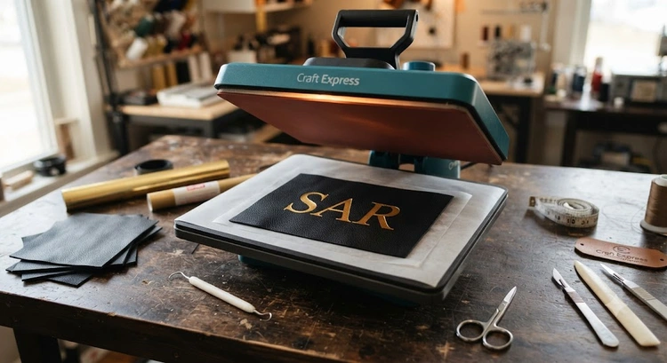 How to Heat Press on Faux Leather