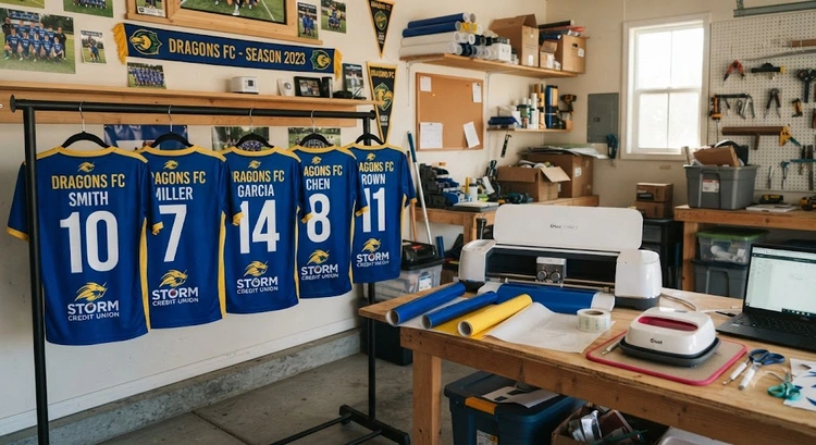 How to Print Sports Jersey Numbers and Names at Home With HTV
