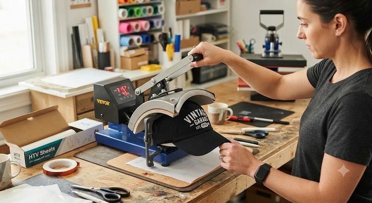 How to Print on Hats and Caps with a Heat Press