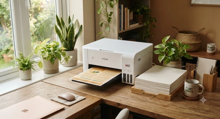 Reduce paper waste when printing at home using duplex settings, print preview, and deliberate habits