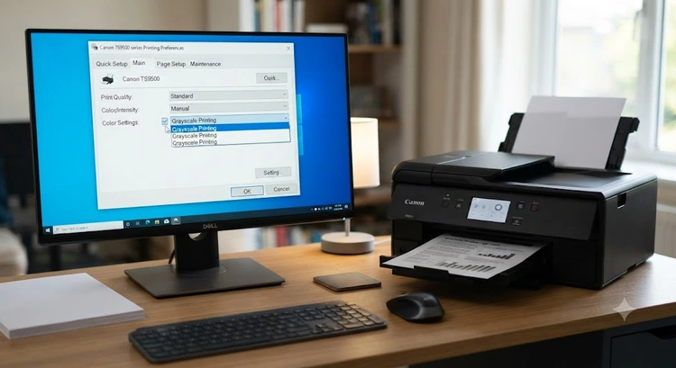 How to Set Your Printer to Print in Black and White by Default