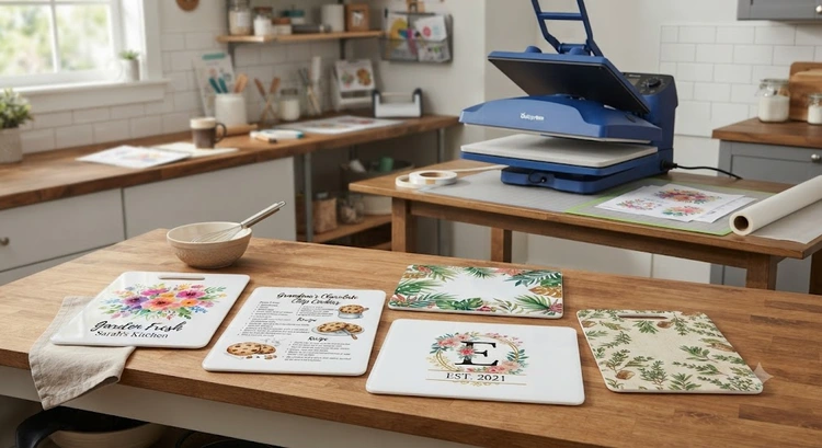 How to Sublimate on Cutting Boards