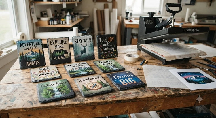 How to Sublimate on Slate