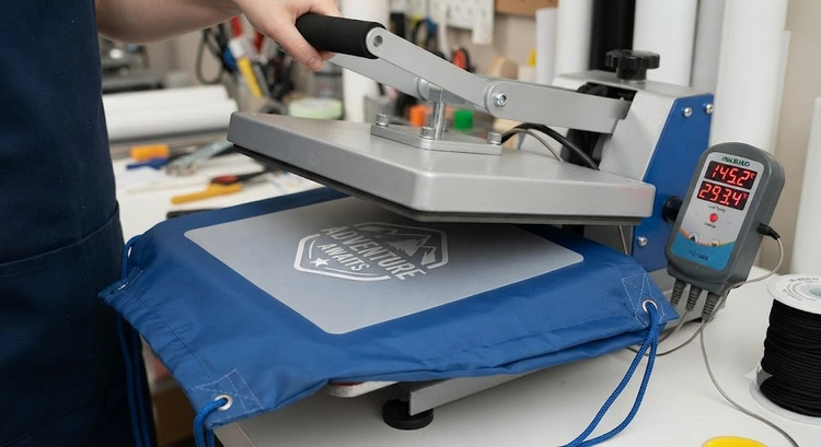 How to Apply HTV to Nylon Fabric Without Scorching