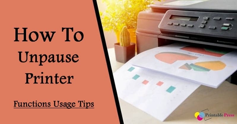 How To Unpause Printer